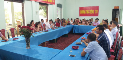 Giao lưu giữa THCS Đồng Yên và THCS Yên Hà