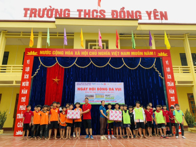 Ngày hội bóng đá vui lần thứ nhất năm 2023 " đếm niềm vui, không đếm nụ cười"