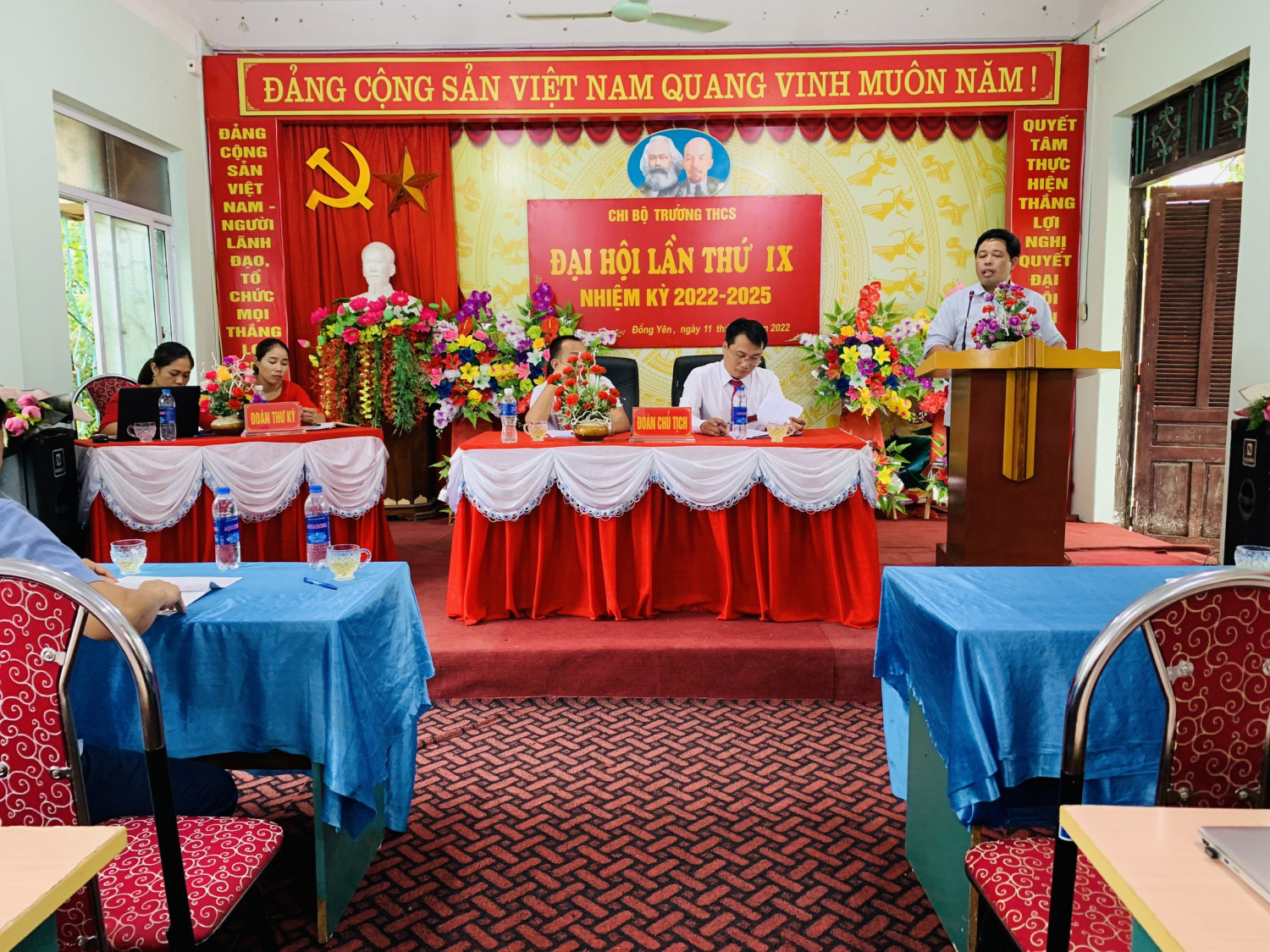 Đ/c Quách Trung Trực, phát biểu chỉ đạo đại hội