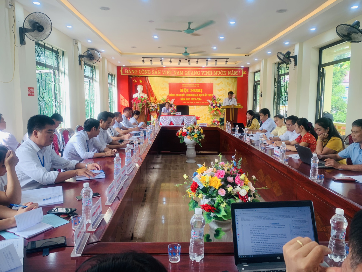 Tổ chức hội nghị nâng cao chất lượng giáo dục